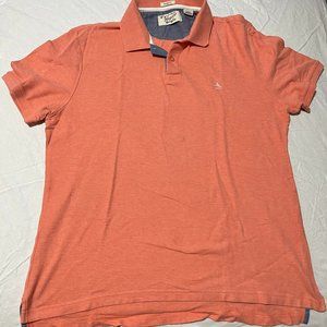 Mens Golf Shirt Penguin by Munsingware Salmon Vintage Size L